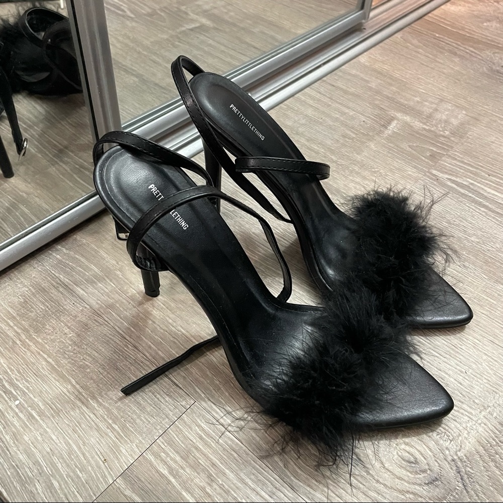 feather black heels (9)